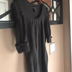 Black Apostrophe sweater dress size M.